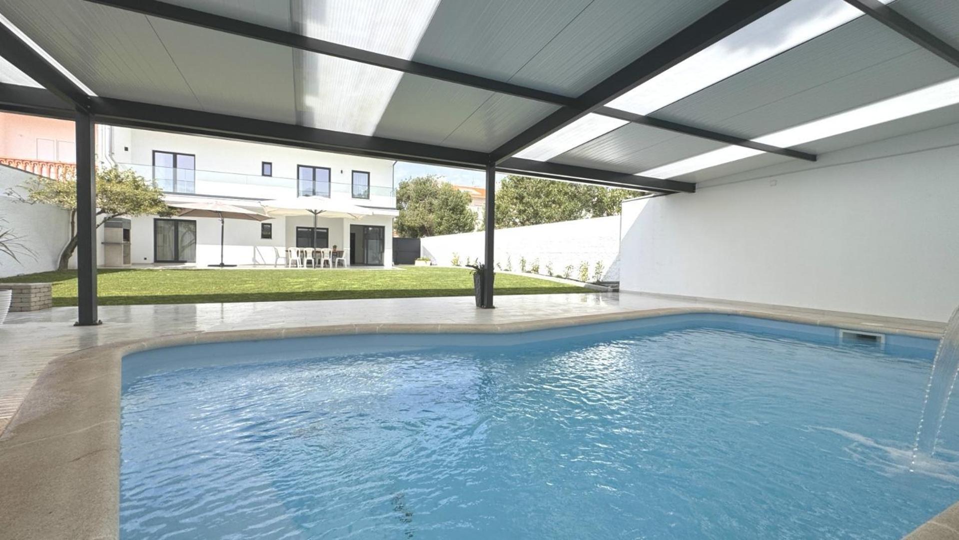 Casa Da Praia, Piscina A Sal, Aquecida E Coberta -Praia Da Barra Экстерьер фото